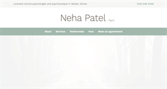 Desktop Screenshot of nehapatel.com